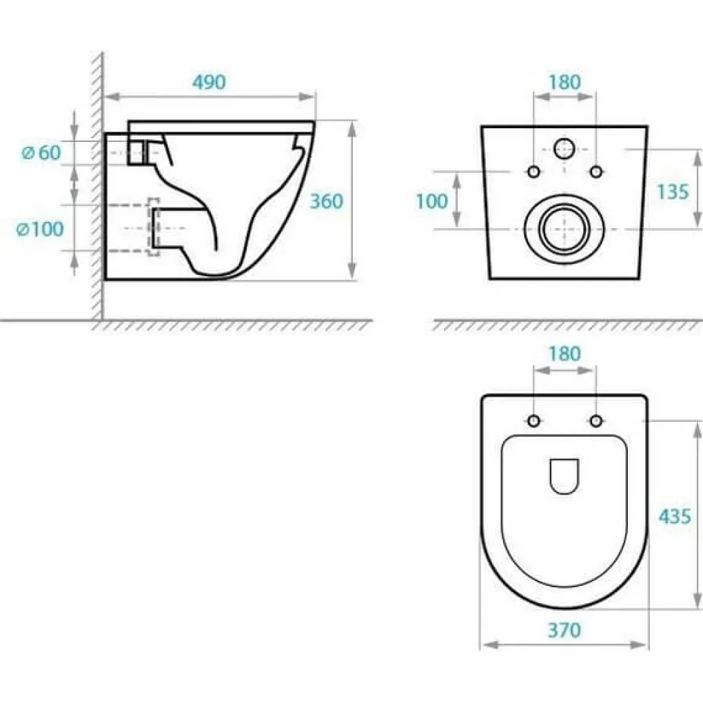 Унитаз подвесной Koller Pool Round Smart Tornado 3.0 (1872570198)- Фото 4